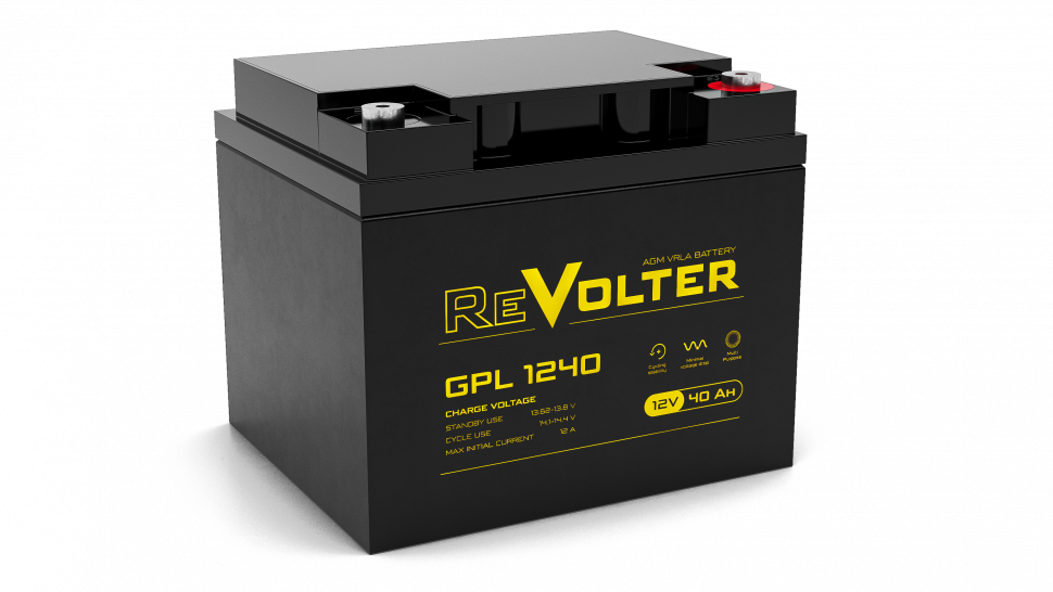 Аккумулятор для ИБП REVOLTER GPL 1240