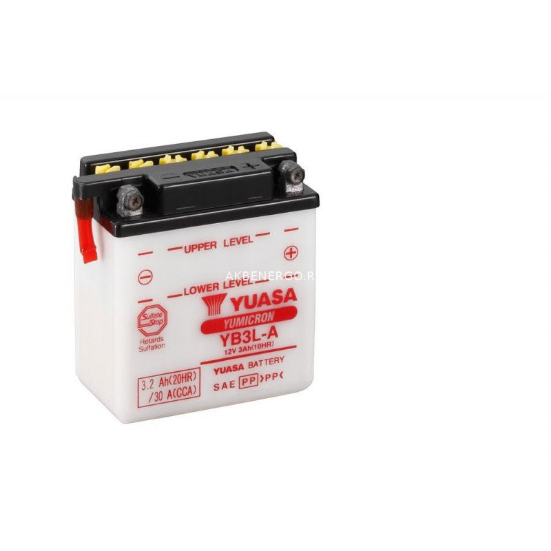 Аккумулятор YUASA YB3L-A