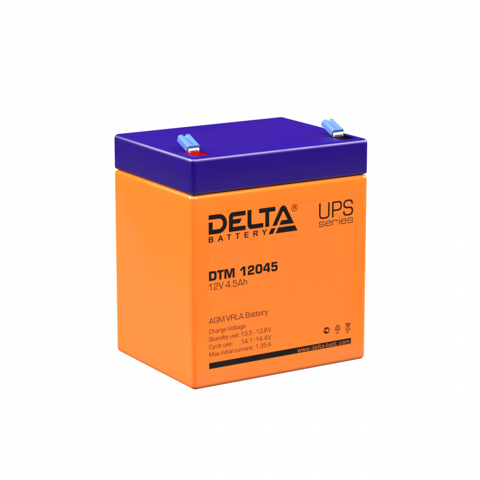 Аккумулятор Delta DTM 12045