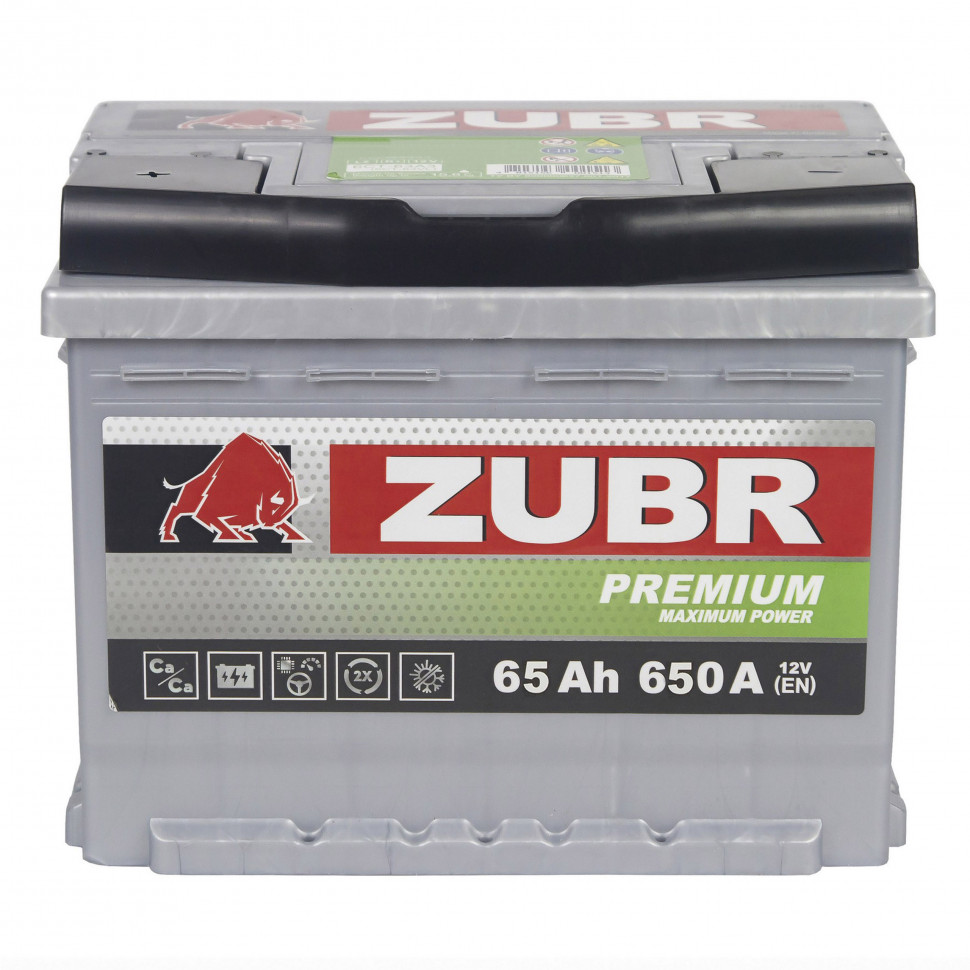 Автомобильный Аккумулятор ZUBR PREMIUM 65.1