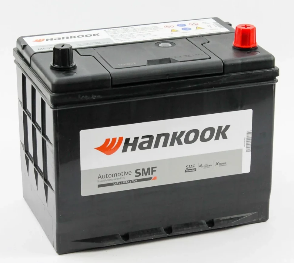 Аккумулятор HANKOOK 6СТ-80.0 (MF95D26FL)