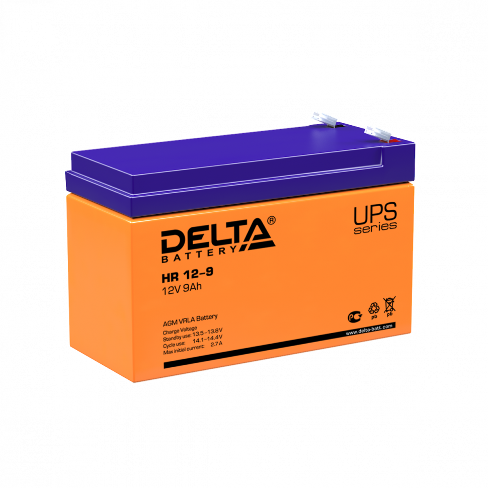 Аккумулятор Delta HR 12-9