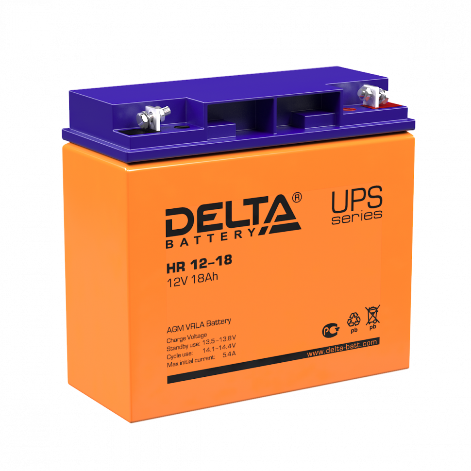 Аккумулятор Delta HR 12-18