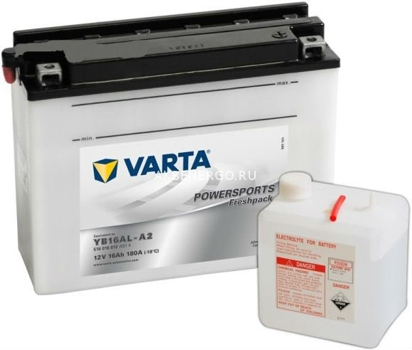 Аккумулятор мото Varta YB16AL-A2