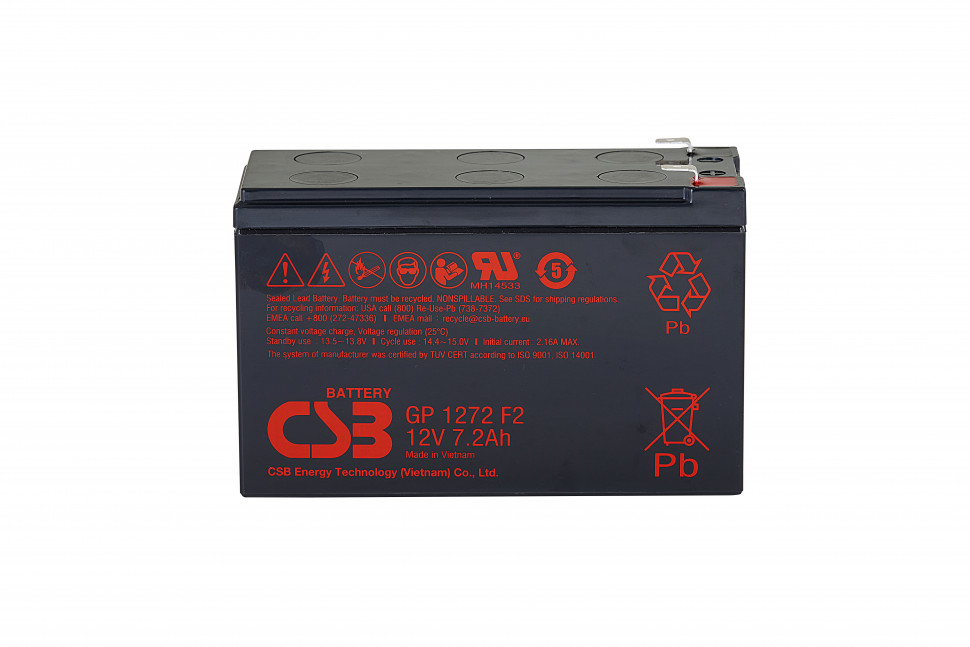 Аккумулятор для ИБП CSB GP 1272 F2