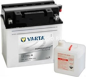 Аккумулятор мото Varta YB16CL-B