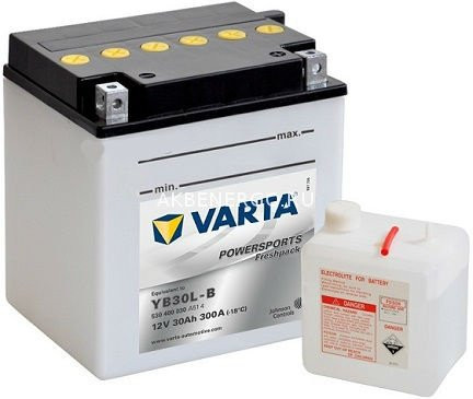 Аккумулятор мото Varta YB30L-B