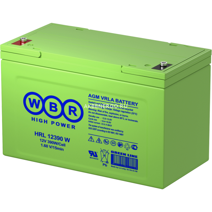 Аккумулятор WBR HRL12390W
