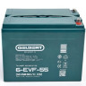 Тяговый аккумулятор Gelbert 6-EVF-55 (12V58.5A/H C5)