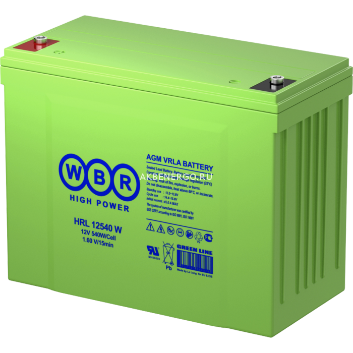 Аккумулятор WBR HRL12540W