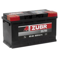 ZUBR Ultra 80Ah R+