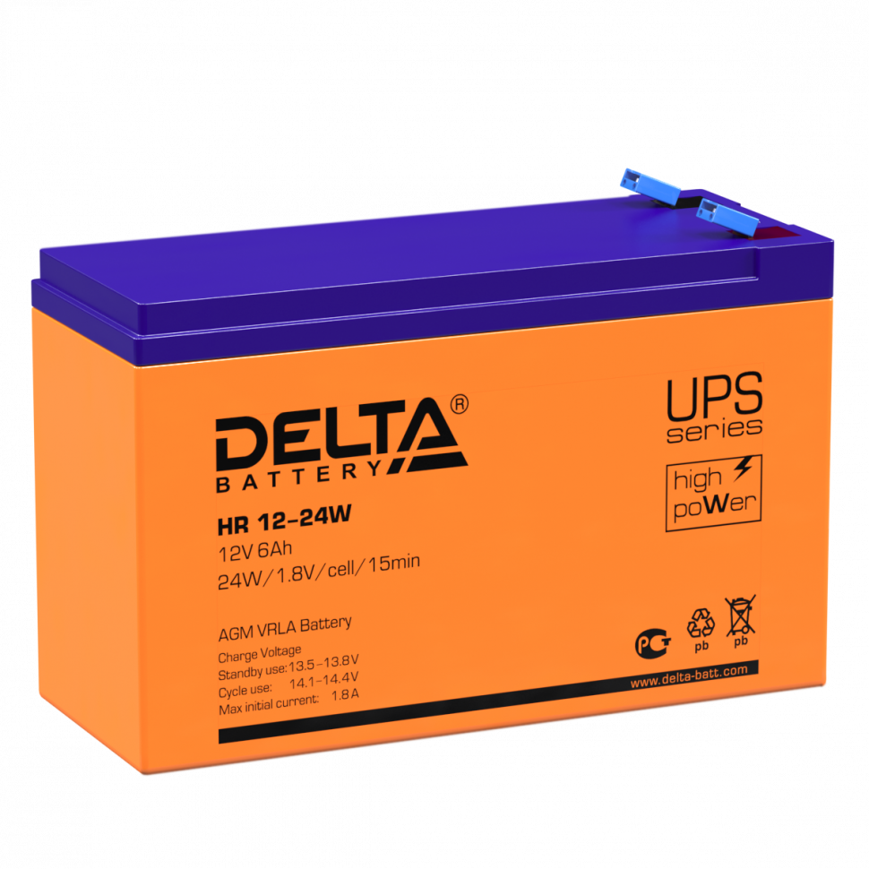 Аккумулятор Delta HR 12-24 W