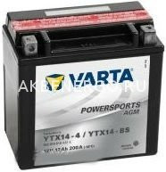 Аккумулятор мото Varta YTX14-BS Аккумулятор мото Varta YTX14-BS