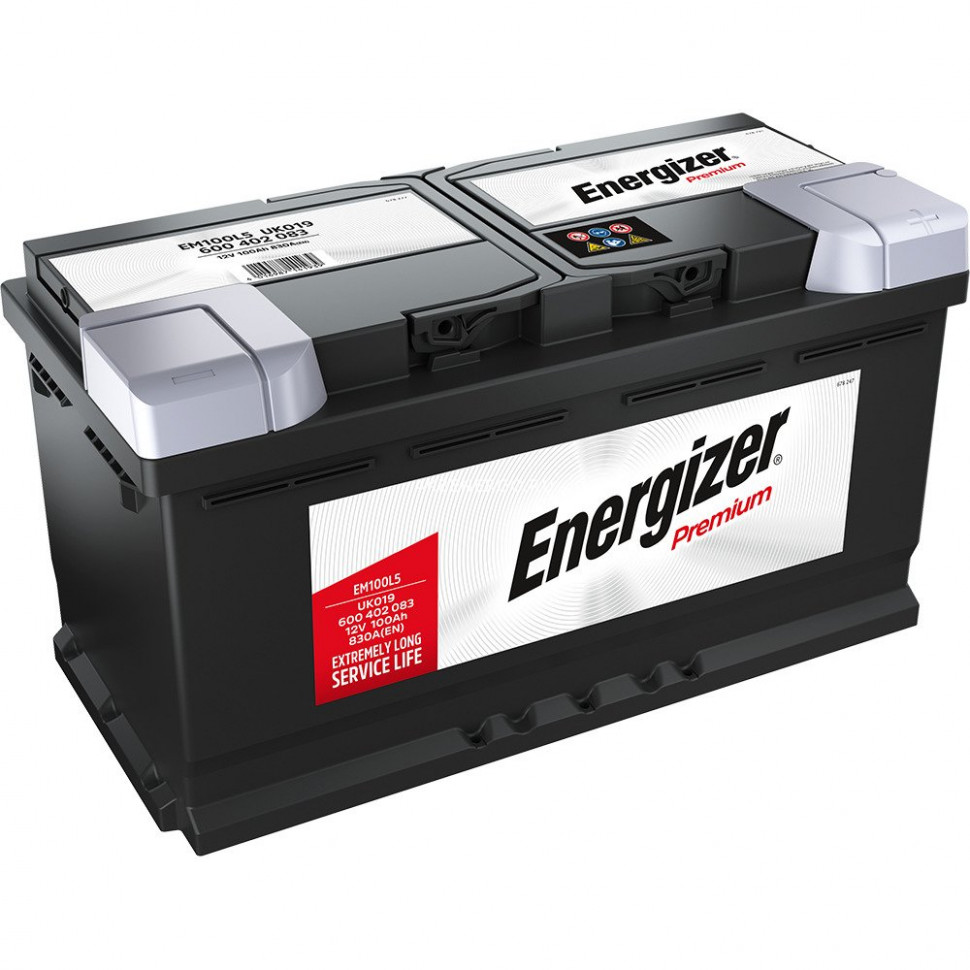 Автомобильный Аккумулятор Energizer Premium EM100L5