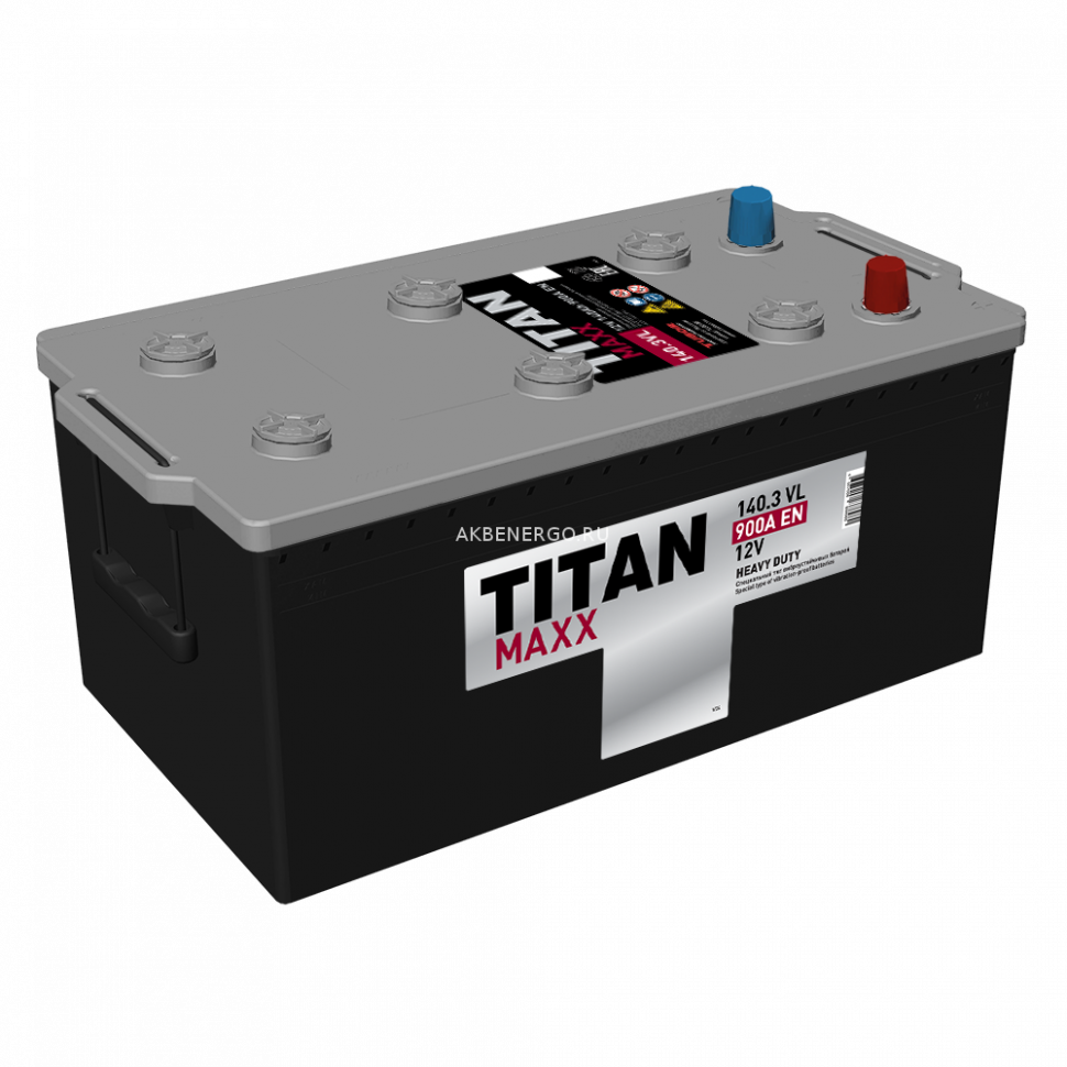 Аккумулятор TITAN MAXX (ST) 140