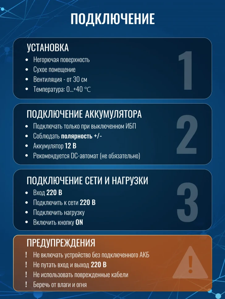 Силовой инвертор Must EP21-0612 PRO 14336