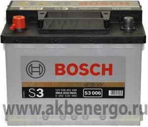 Автомобильный Аккумулятор Bosch S3 006