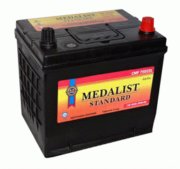 Автомобильный Аккумулятор Medalist Standart 75D23L Автомобильный Аккумулятор Medalist Standart 75D23L