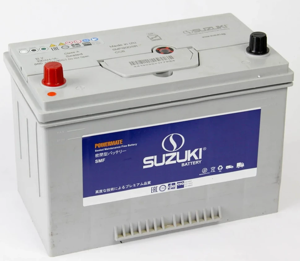 Аккумулятор SUZUKI 6СТ-100.1 (120D31R)