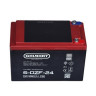 Тяговый аккумулятор Gelbert 6-DZF-24 (12V26A/H C5) Тяговый аккумулятор Gelbert 6-DZF-24 (12V26A/H C5)