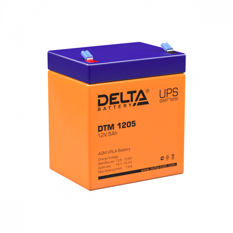 Аккумулятор Delta DTM 1205