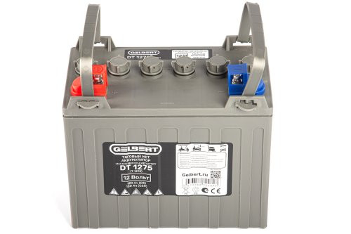 Тяговый WET аккумулятор Gelbert DT1275 (T1275) 12V120A/H C5 Тяговый WET аккумулятор Gelbert DT1275 (T1275) 12V120A/H C5