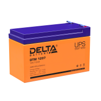 Аккумулятор Delta DTM 1207 (12в 7.2ач)