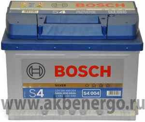 Автомобильный Аккумулятор Bosch S4 004 Silver