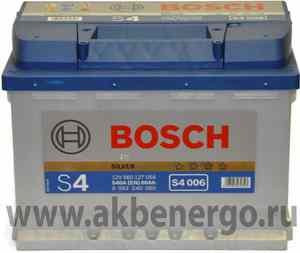 Автомобильный Аккумулятор Bosch S4 006 Silver
