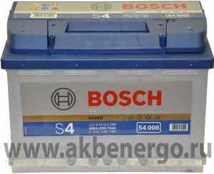 Автомобильный Аккумулятор Bosch S4 008 Silver