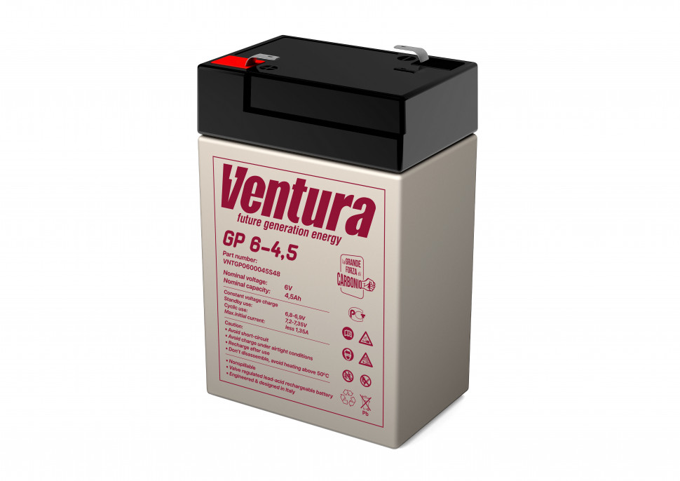 Аккумулятор Ventura GP 6-4.5 (6v 4.5ah)